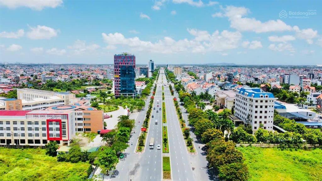 Lô biệt thự cực vip 332,4m2, đường thông 40m khu biệt thự phúc lộc, lê hồng phong, sau toà hoa đăng