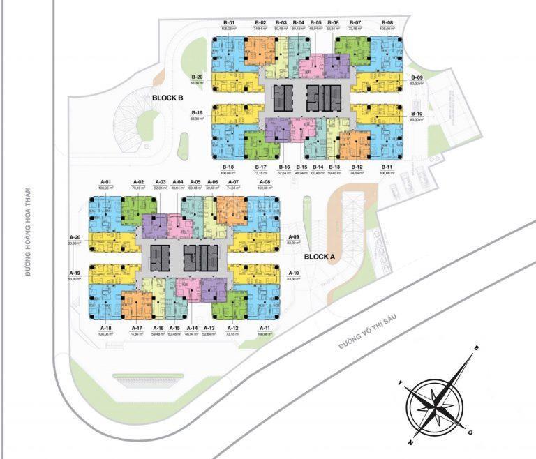 Bán căn hộ chung cư vũng tàu melody gần biển 2 phòng ngủ 73m2 giá 3.55tỷ.  0902 674 *** ms. thảo