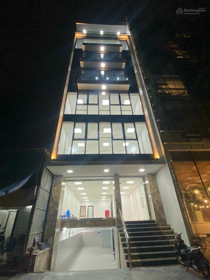A chủ nhờ bán 80m2, 6 tầng. mt 5m tòa văn phòng. đặc biệt có tầng hầm. có thang máy. chỉ hơn 22 tỷ