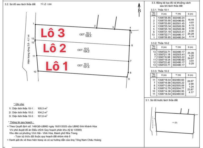 Bán đất hẻm ô tô trần quang diệu  phường bắc nha trang