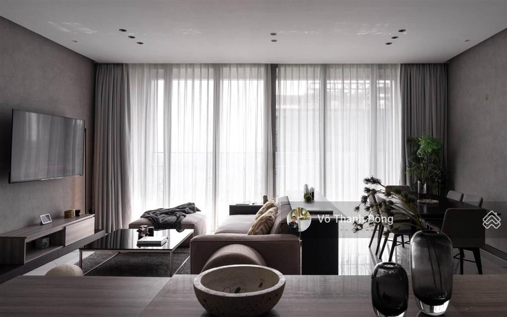 Cho thuê 3 phòng ngủ 127m2 empire linden, view sông, full nội thất đẹp, giá 85 triệu