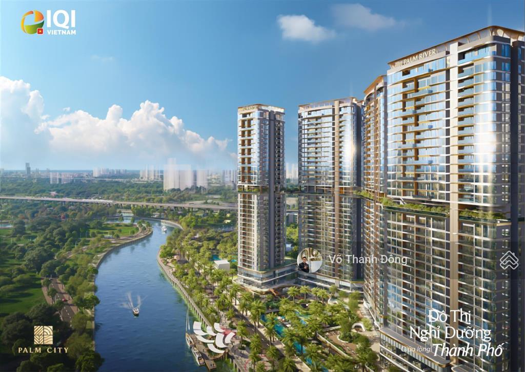 Bán căn hộ studio 41m2 palm river, view thoáng, mở bán đợt đầu, chỉ 6 tỷ bao hết