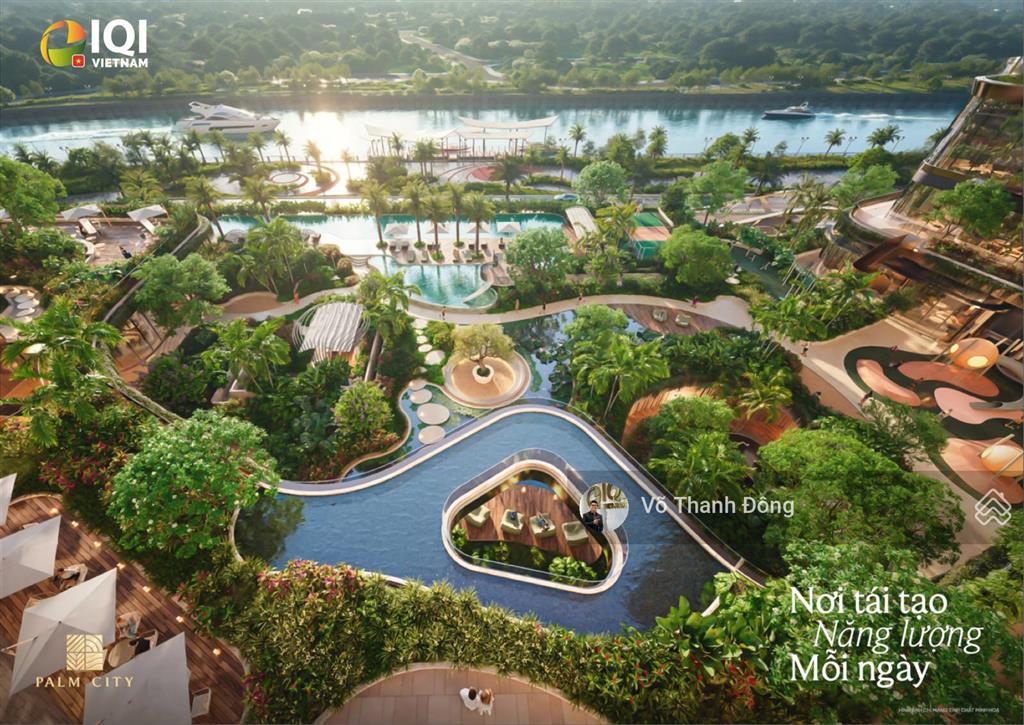 Bán căn hộ studio 41m2 palm river, view thoáng, mở bán đợt đầu, chỉ 6 tỷ bao hết