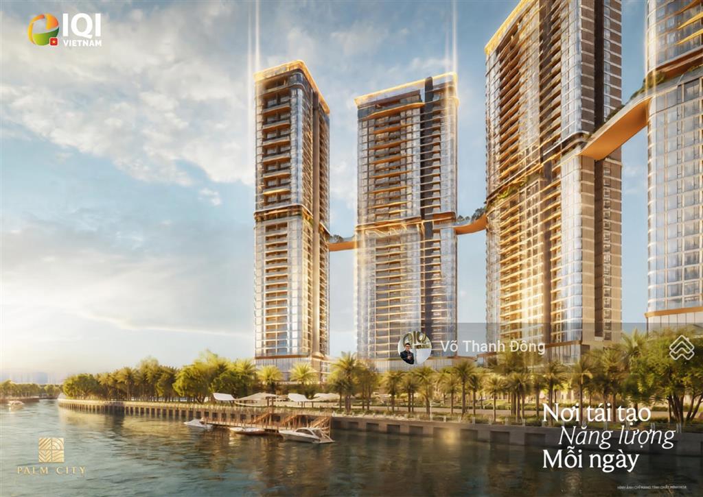 Bán căn hộ 1 phòng ngủ 66m2 palm river, view thoáng, mở bán đợt đầu, chỉ 9,8 tỷ bao hết