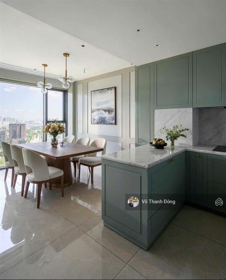 Bán căn loft 3 phòng ngủ the crest 155m2 view sông và landmark 81, nội thất đẹp, chỉ 55 tỷ