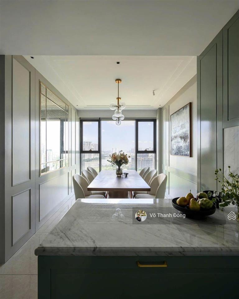 Bán căn loft 3 phòng ngủ the crest 155m2 view sông và landmark 81, nội thất đẹp, chỉ 55 tỷ