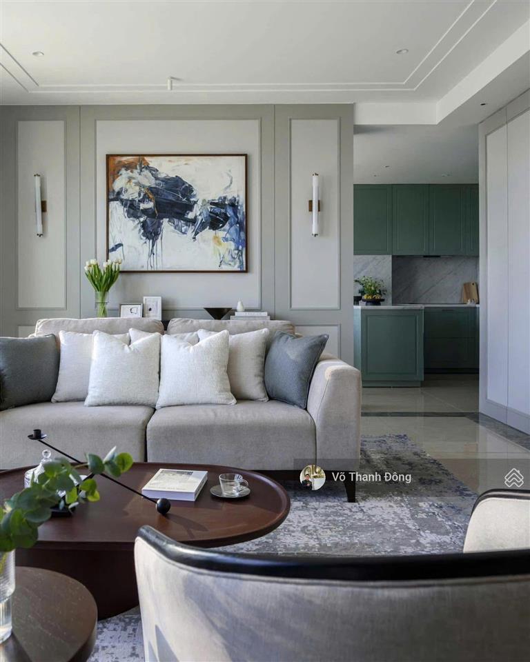 Bán căn loft 3 phòng ngủ the crest 155m2 view sông và landmark 81, nội thất đẹp, chỉ 55 tỷ