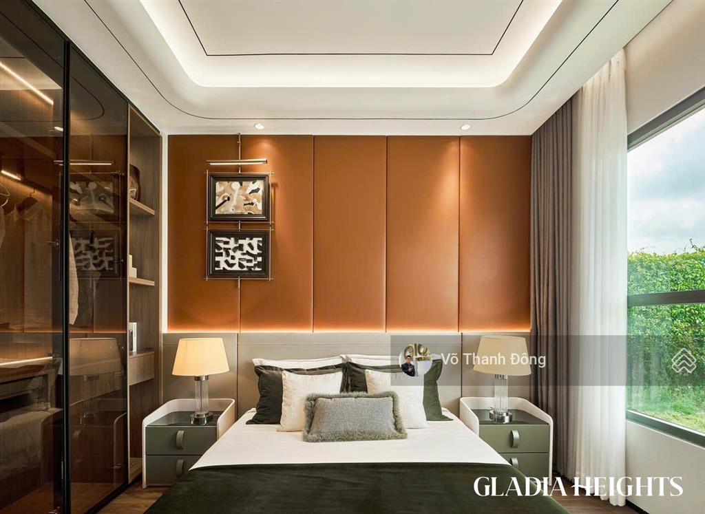 Bán 2 phòng ngủ 72m2 gladia heights nội khu xanh mát, mua trực tiếp cđt, giá chỉ 6.64 tỷ