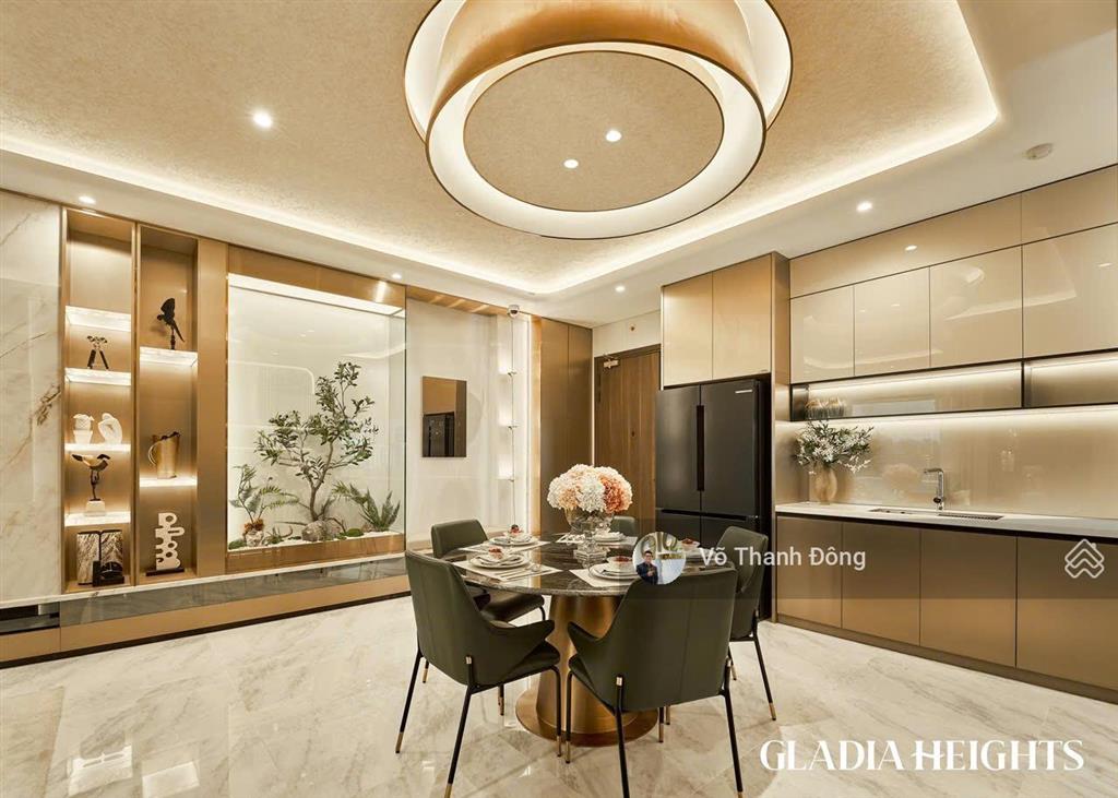 Bán 2 phòng ngủ 72m2 gladia heights nội khu xanh mát, mua trực tiếp cđt, giá chỉ 6.64 tỷ