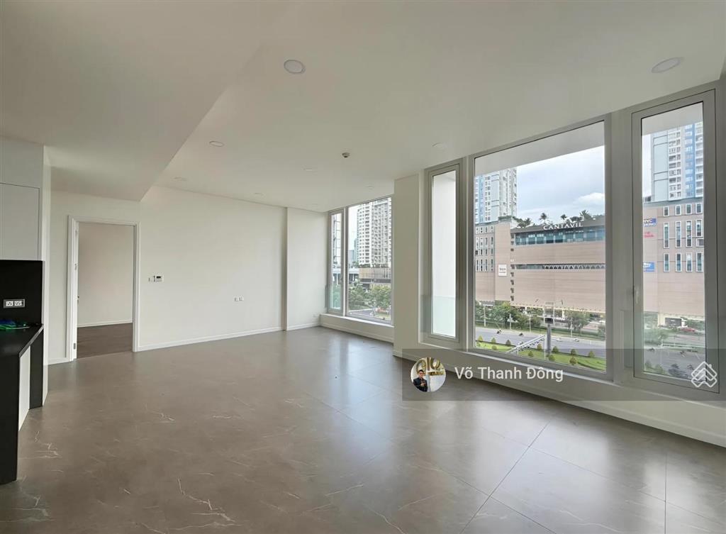 Cho thuê the berkley thảo điền 2pn 143m2, nội thất cơ bản, giá 85 triệu bao phí