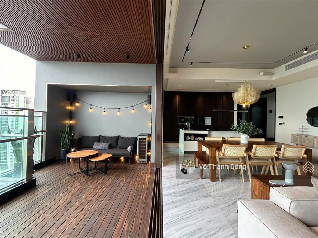 Cho thuê 3 phòng ngủ 220m2 define, full nội thất đẹp, view sông, tầng cao, giá thuê 117 triệu/tháng