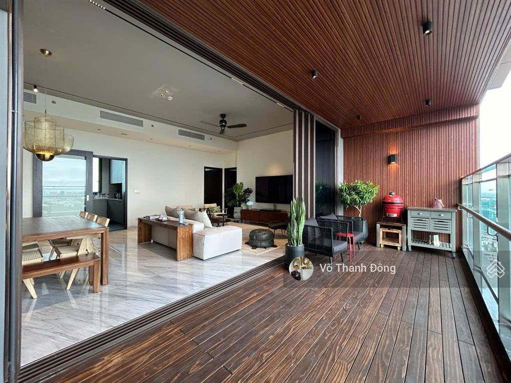 Cho thuê 3 phòng ngủ 220m2 define, full nội thất đẹp, view sông, tầng cao, giá thuê 117 triệu/tháng