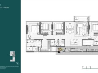 Bán căn hộ 4 phòng ngủ 166m2 narra empire city, view sông, giá cạnh tranh chỉ 56 tỷ bao hết