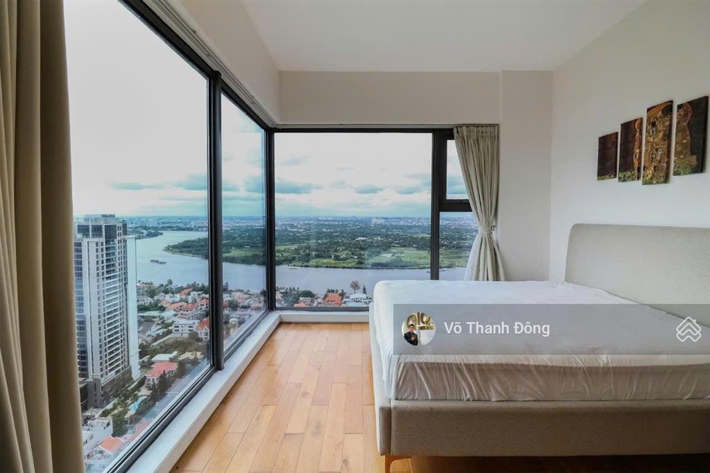 Cho thuê 4 phòng ngủ 143m2 gateway thảo điền, view sông, landmark 81, giá 105 triệu/tháng