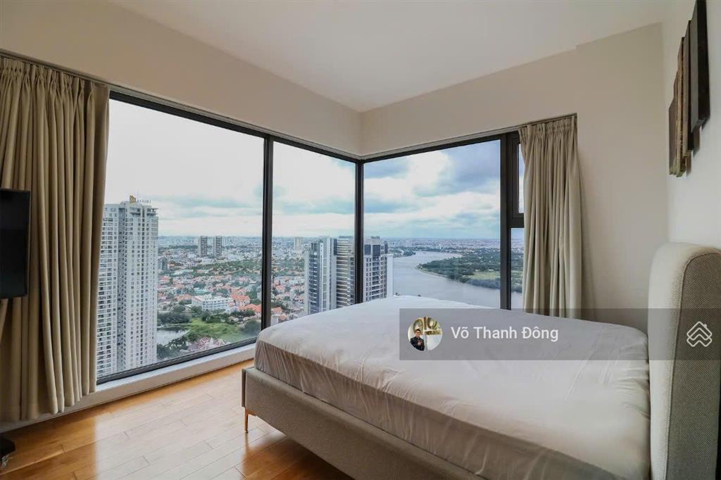 Cho thuê 4 phòng ngủ 143m2 gateway thảo điền, view sông, landmark 81, giá 105 triệu/tháng