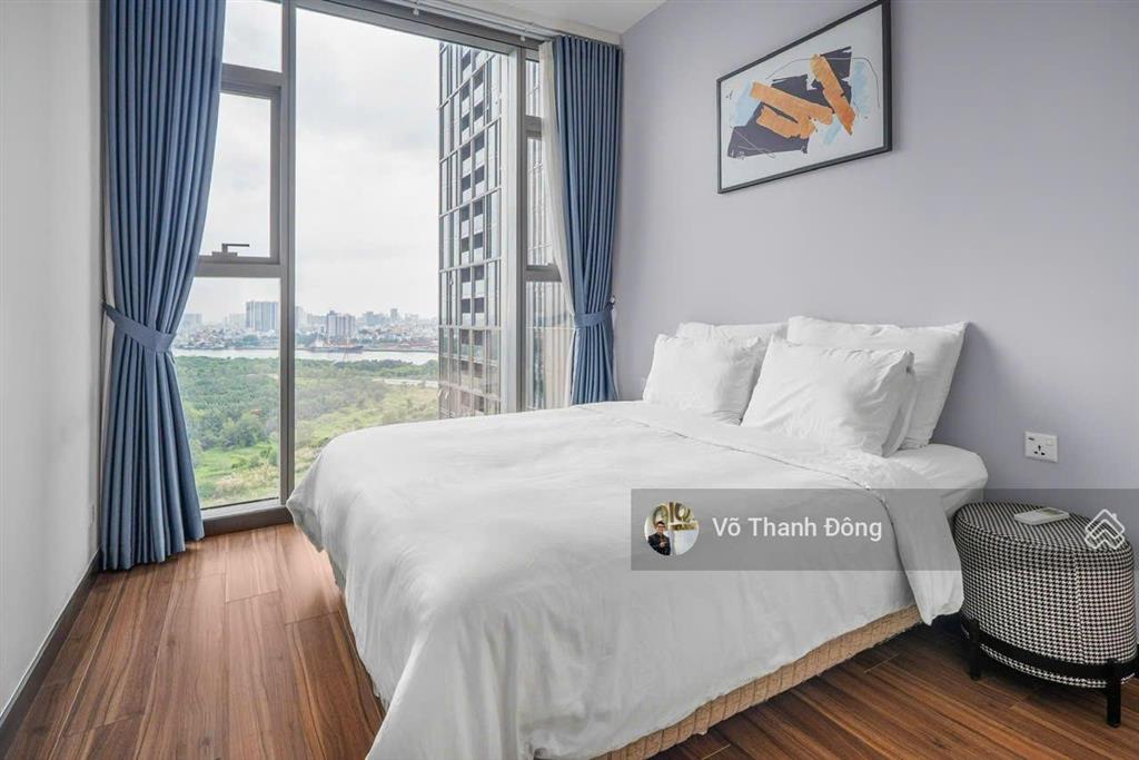 Cho thuê 3 phòng ngủ 149m2 empire city, view sông, nội thất đẹp, giá chỉ 70 triệu bao phí