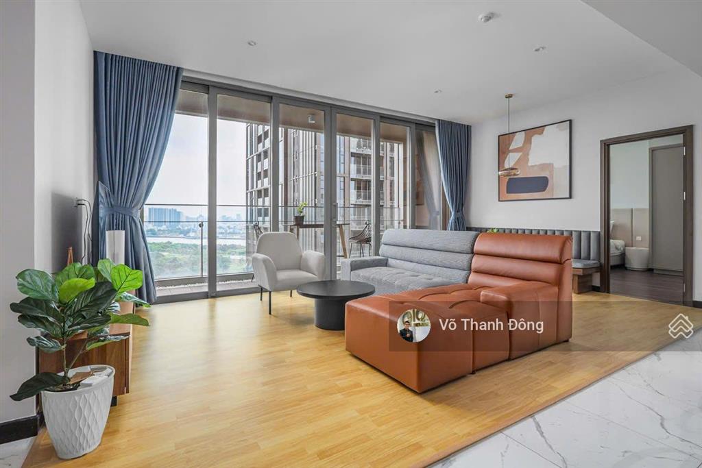 Cho thuê 3 phòng ngủ 149m2 empire city, view sông, nội thất đẹp, giá chỉ 70 triệu bao phí