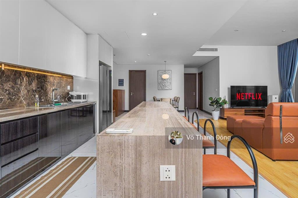 Cho thuê 3 phòng ngủ 149m2 empire city, view sông, nội thất đẹp, giá chỉ 70 triệu bao phí