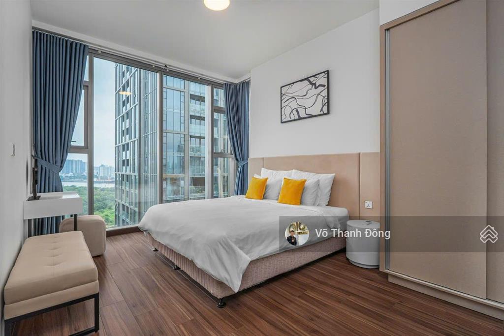 Cho thuê 3 phòng ngủ 149m2 empire city, view sông, nội thất đẹp, giá chỉ 70 triệu bao phí