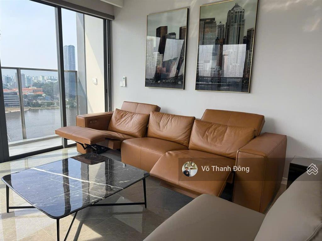 Cho thuê 3 phòng ngủ 137m2 trục hoa hậu opera metropole, view sông, full nội thất cao cấp