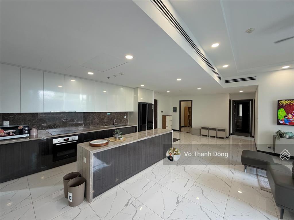 Cho thuê 3 phòng ngủ 154m2 empire, view nội khu xanh mát, full nội thất đẹp, giá chỉ 60 triệu
