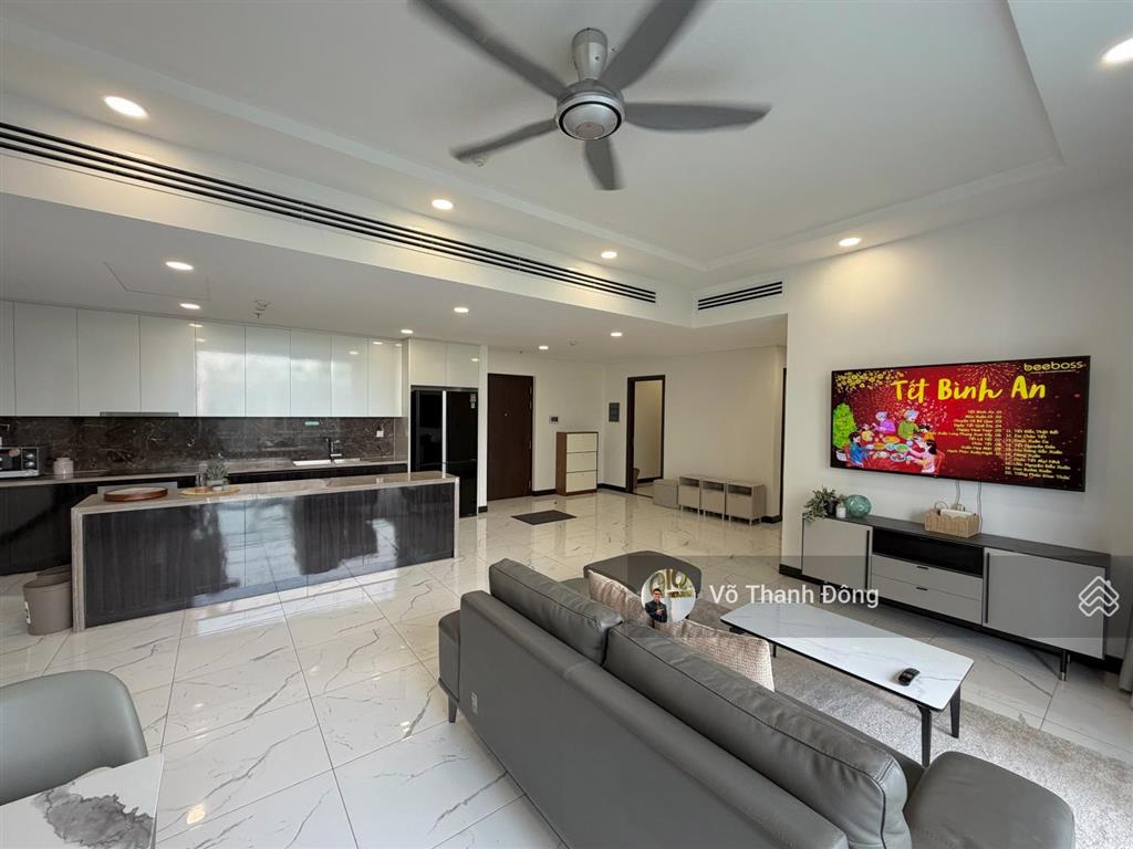 Cho thuê 3 phòng ngủ 154m2 empire, view nội khu xanh mát, full nội thất đẹp, giá chỉ 60 triệu
