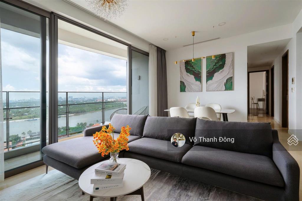 Cho thuê 3 phòng ngủ 133m2 the nassim full nội thất hiện đại, view sông, giá 85 triệu/tháng