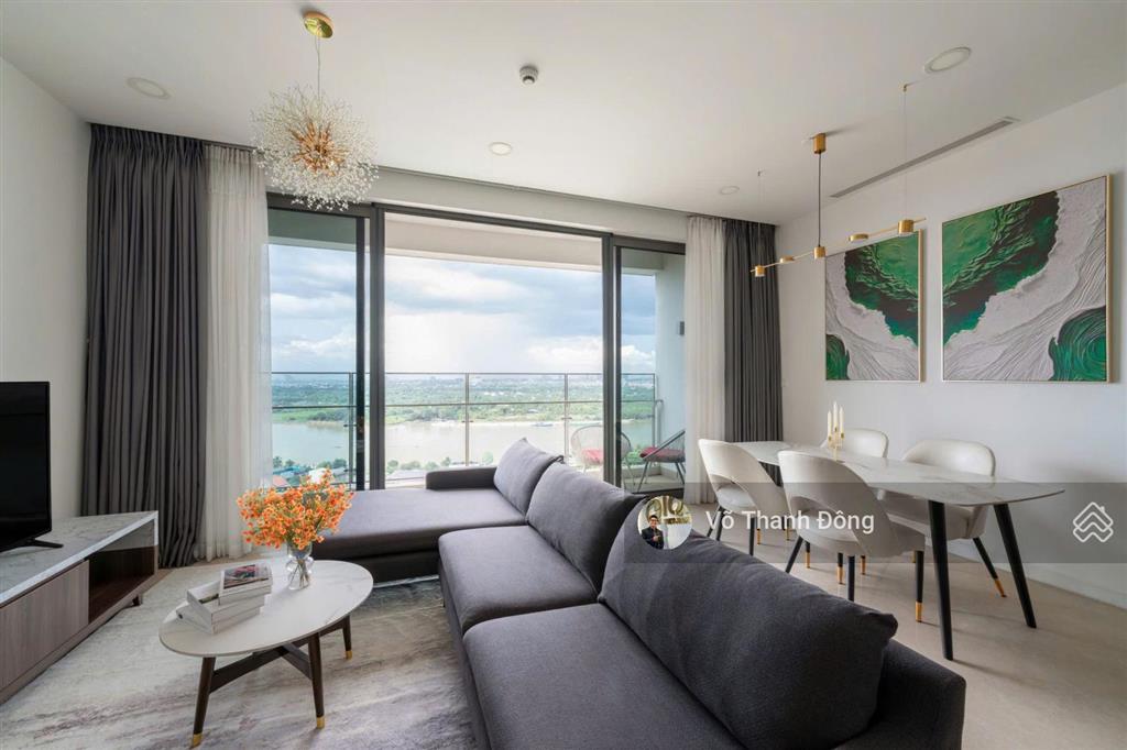 Cho thuê 3 phòng ngủ 133m2 the nassim full nội thất hiện đại, view sông, giá 85 triệu/tháng