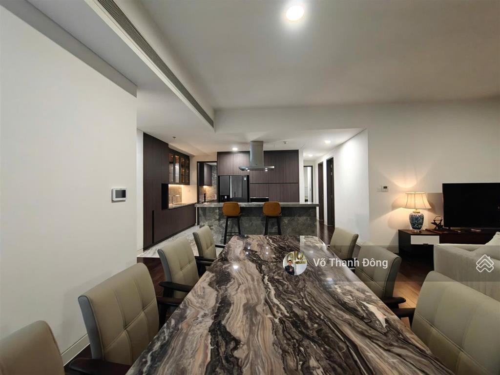 Cho thuê căn hộ 3 phòng ngủ 158m2 empire cove residences, view sông trực diện, giá 117 triệu/tháng