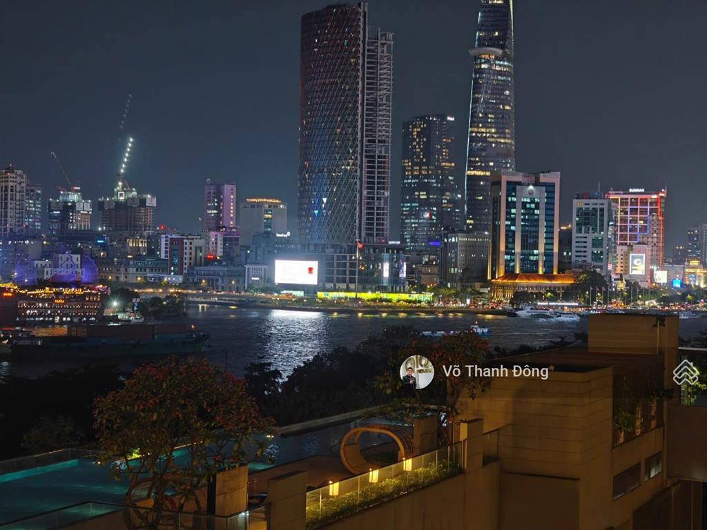 Cho thuê căn hộ 3 phòng ngủ 158m2 empire cove residences, view sông trực diện, giá 117 triệu/tháng