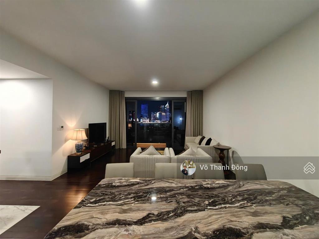 Cho thuê căn hộ 3 phòng ngủ 158m2 empire cove residences, view sông trực diện, giá 117 triệu/tháng