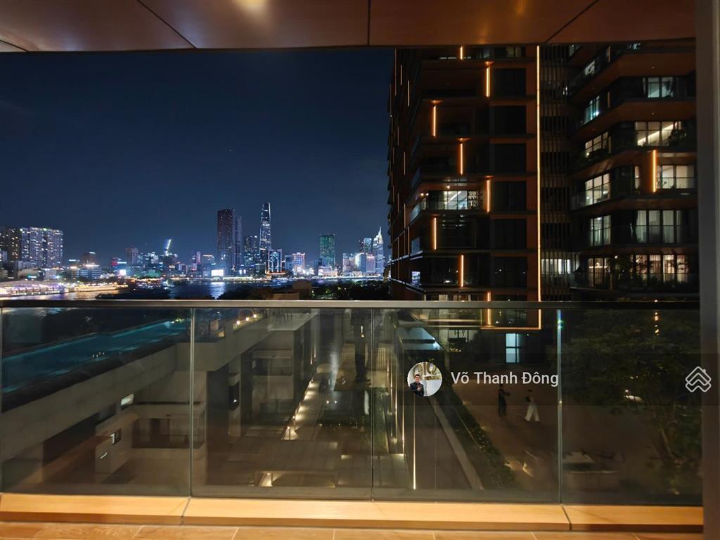 Cho thuê căn hộ 3 phòng ngủ 158m2 empire cove residences, view sông trực diện, giá 117 triệu/tháng