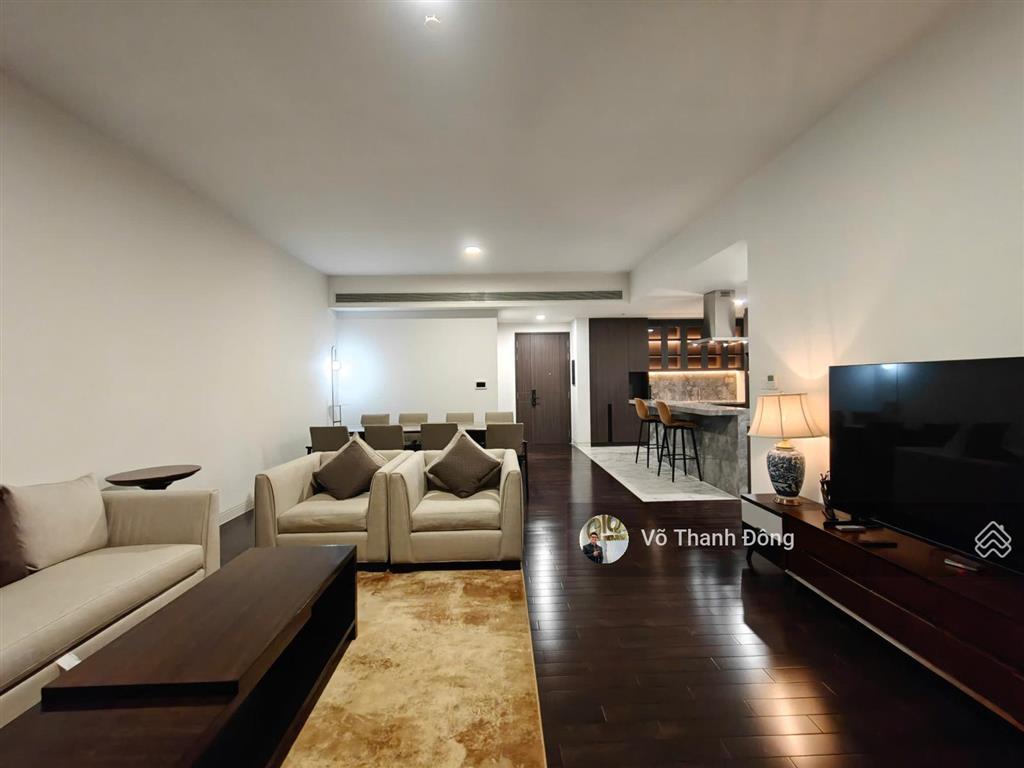 Cho thuê căn hộ 3 phòng ngủ 158m2 empire cove residences, view sông trực diện, giá 117 triệu/tháng