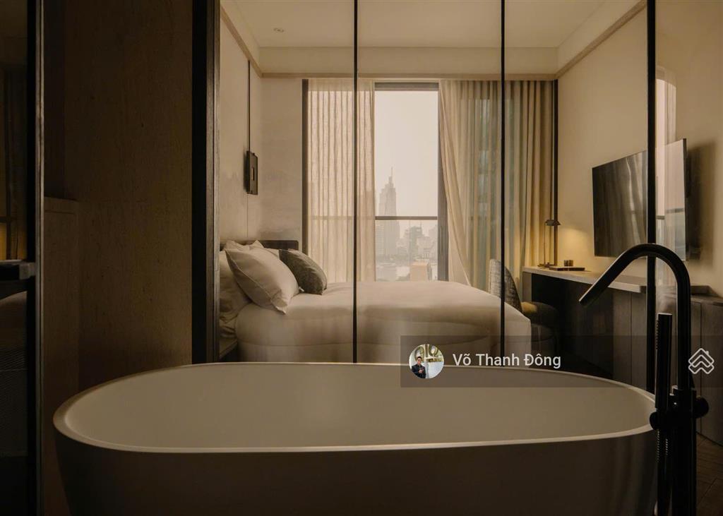 Cho thuê cove empire city 3 phòng ngủ 155m², view sông và quận 1, nội thất cao cấp
