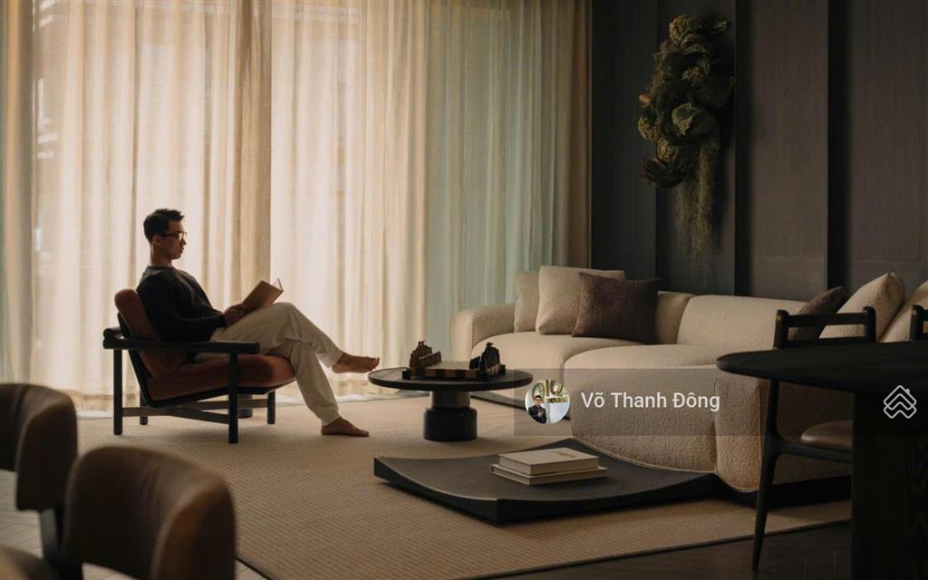 Cho thuê cove empire city 3 phòng ngủ 155m², view sông và quận 1, nội thất cao cấp