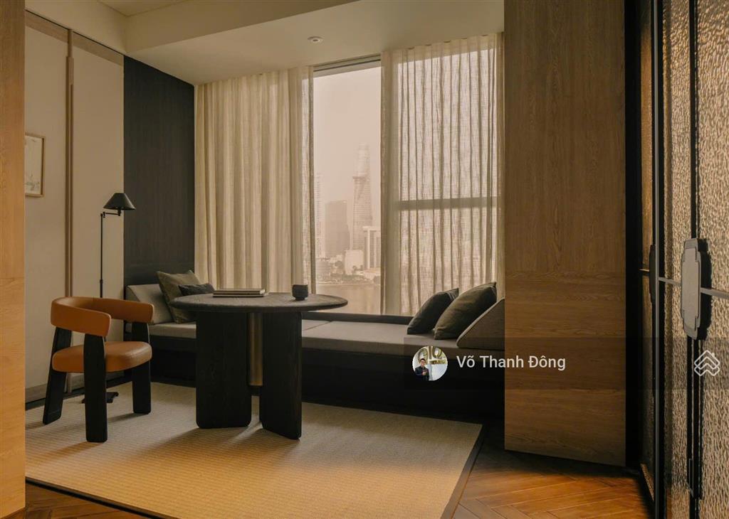 Cho thuê cove empire city 3 phòng ngủ 155m², view sông và quận 1, nội thất cao cấp