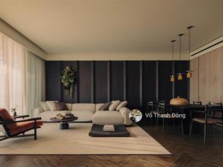 Cho thuê cove empire city 3 phòng ngủ 155m², view sông và quận 1, nội thất cao cấp