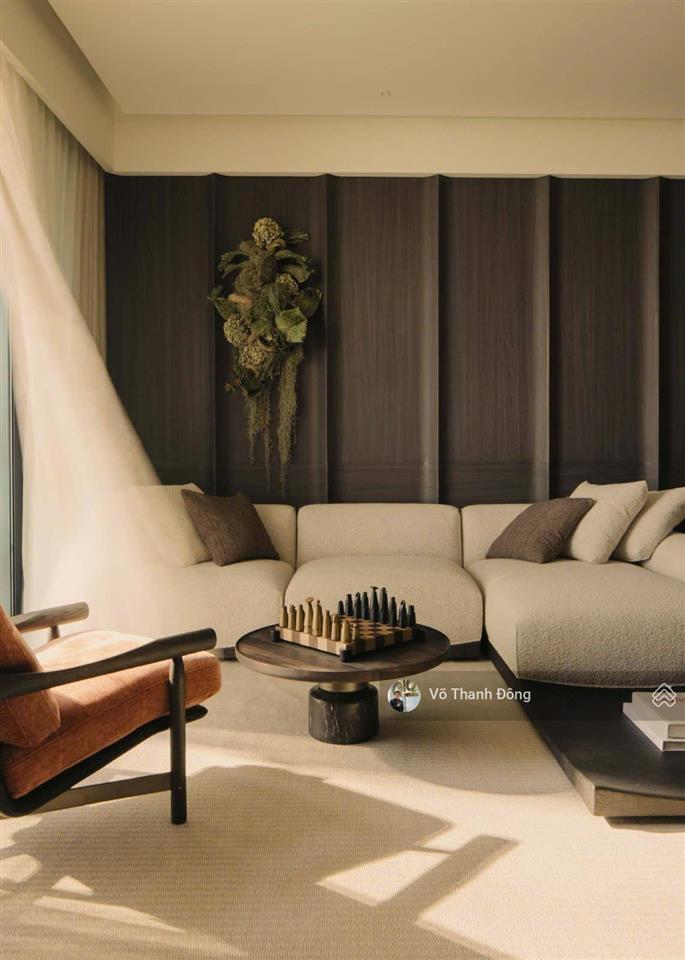 Cho thuê cove empire city 3 phòng ngủ 155m², view sông và quận 1, nội thất cao cấp