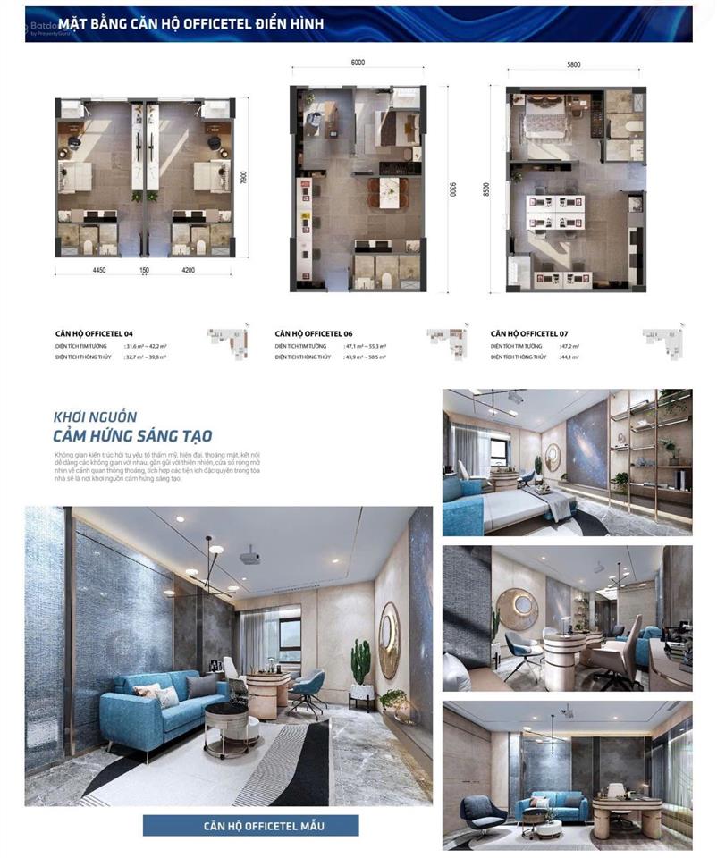 Chủ bán văn phòng 48.54m2 giá 2tỷ432 ngay kcn sóng thần tphcm
