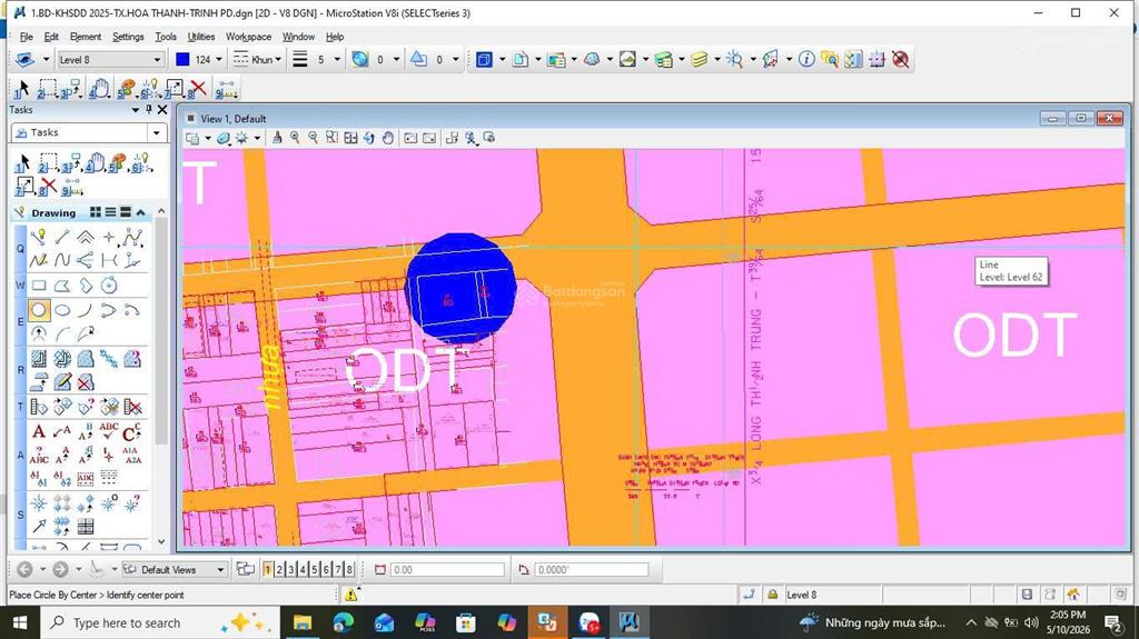 Bán gấp đất thổ cư 612m2 tại đường 51, long thành trung, hòa thành, 4,7 tỷ