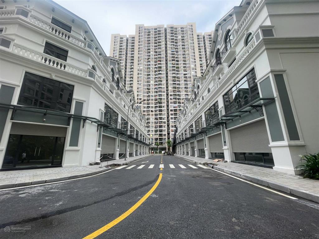Bán shophouse 4 tầng 1 tum mặt đường lớn phân khu s1, s2 vinhomes smart city