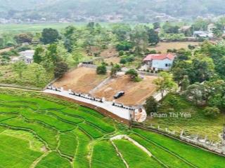 Chủ cần bán đất nghỉ dưỡng 1000m2/100m2 ont tại lương sơn view cánh đồng, lô góc. đất đẹp như ảnh