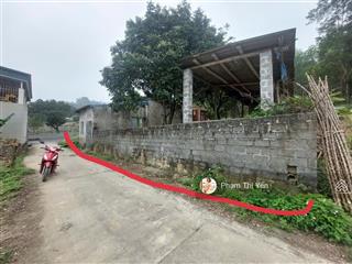 Chính chủ gia đình tôi cần bán lô đất 2 mặt đường trước, sau có sẵn nhà gần ql6 tại lâm sơn