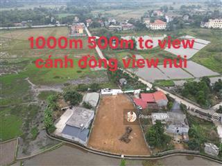 Chính chủ cần bán mảnh đất gần 1000m có 500m ont view và bám cánh đồng tại lương sơn giá hấp dẫn