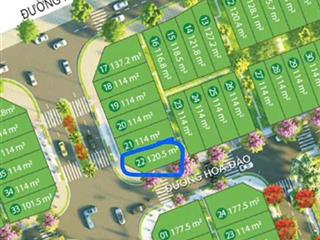 Giá giảm sâu lô đất đẹp nhất dự án phương đông tân vinh, lô góc trục chính cổng d/a 120m full ont