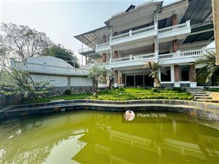 Bán biệt phủ hoà sơn  lương sơn  hoà bình. diện tích 1247.5m²/400m2 đất ở. sổ hồng sẵn tài sản