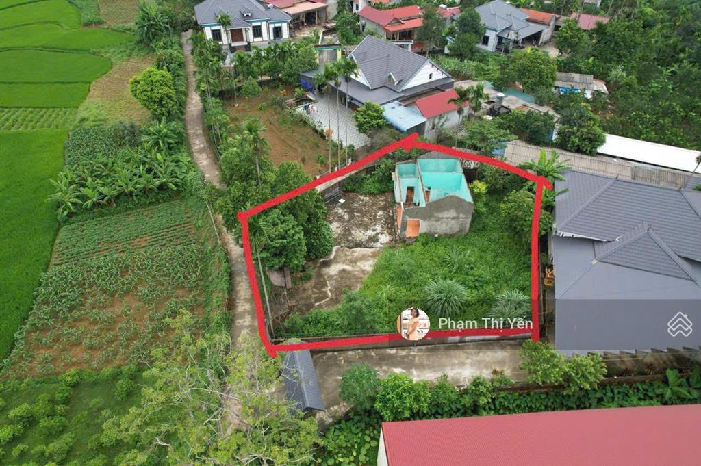 Mảnh đất có view cánh đồng tuyệt đẹp tại xã cư yên  lương sơn  hoà bình diện tích 501m2/120m2 ont