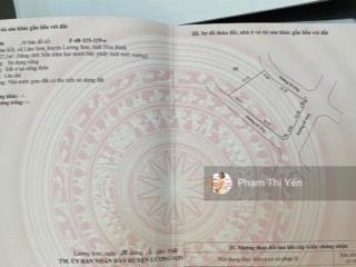 Chủ cần bán 1372m full thổ cư đối diện sân gôn phượng hoàng tại lương sơn đất 3 mặt tiền thoáng đẹp