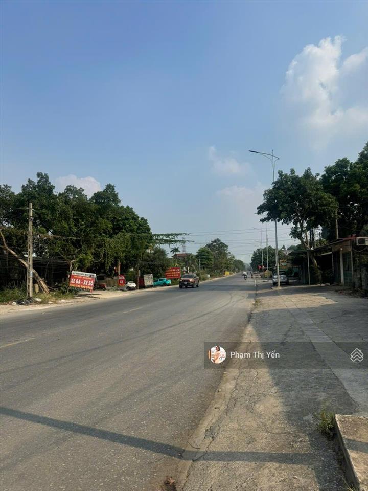 Nổi bật bán lô đất 112m2 full thổ cư mặt đường ql21 đoạn cố thổ, lương sơn kinh doanh sầm uất