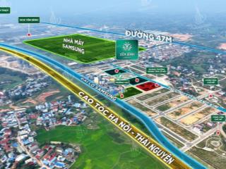 Giá chỉ từ 23tr/m2 sở hữu đất kđt yên bình. vị trí đẹp